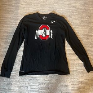 Ohio State Nike Drifit Long Sleeve